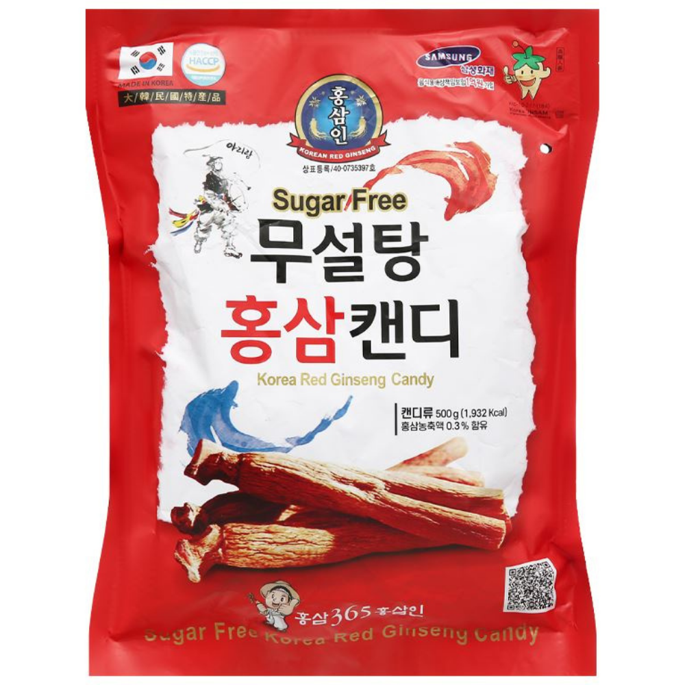KẸO HỒNG SÂM KHÔNG ĐƯỜNG 365